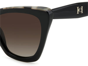 Carolina Herrera Square Sunglasses - HER 0129/S BLACK HAVANA