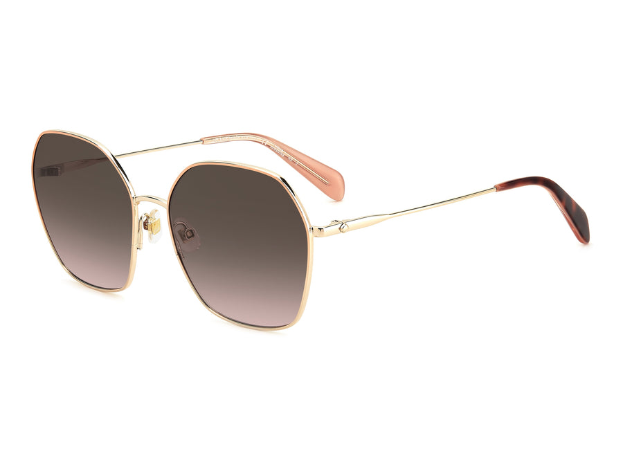 Kate Spade Square Sunglasses - KENNA/G/S RED GOLD