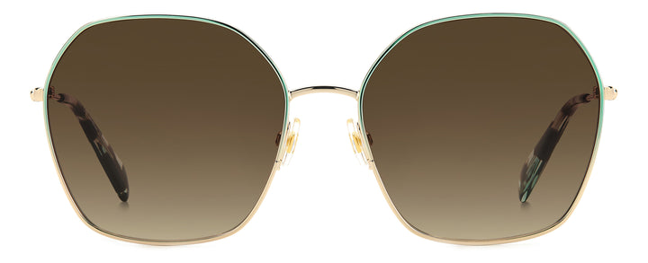 Kate Spade Square Sunglasses - KENNA/G/S GOLD BLUE