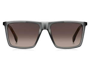 Boss Square Sunglasses - BOSS 1490/S GREY HAVANA DARK RUTHENIUM