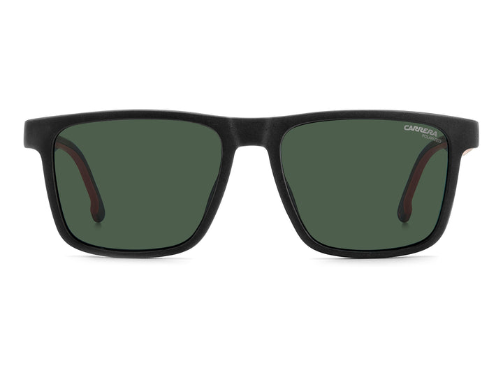 Carrera Square Sunglasses - CA8061/CS MATTE BLACK RED