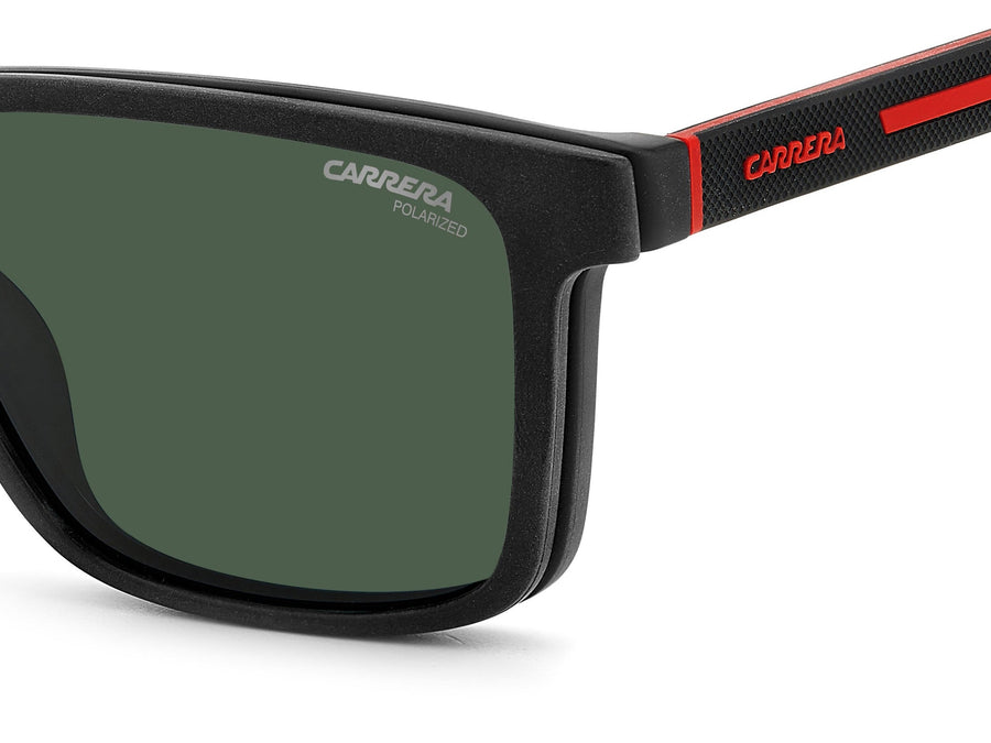 Carrera Square Sunglasses - CA8061/CS MATTE BLACK RED