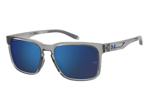 Under Armour Square Sunglasses - UA ASSIST 2 Grey Blue