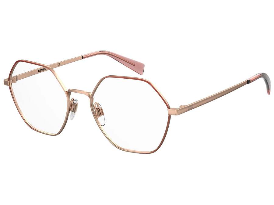 Levi's Round Frames - LV 1063 BURGUNDY COPPER GOLD