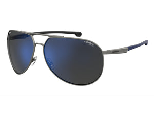 Carrera Aviator sunglasses - CARDUC 030/S Matte Dark Ruthenium Blue