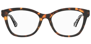 Love Moschino Square Frames - MOL620 Havana