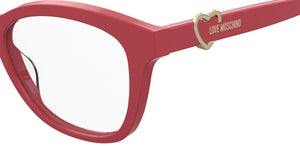 Love Moschino Square Frames - MOL620 Red