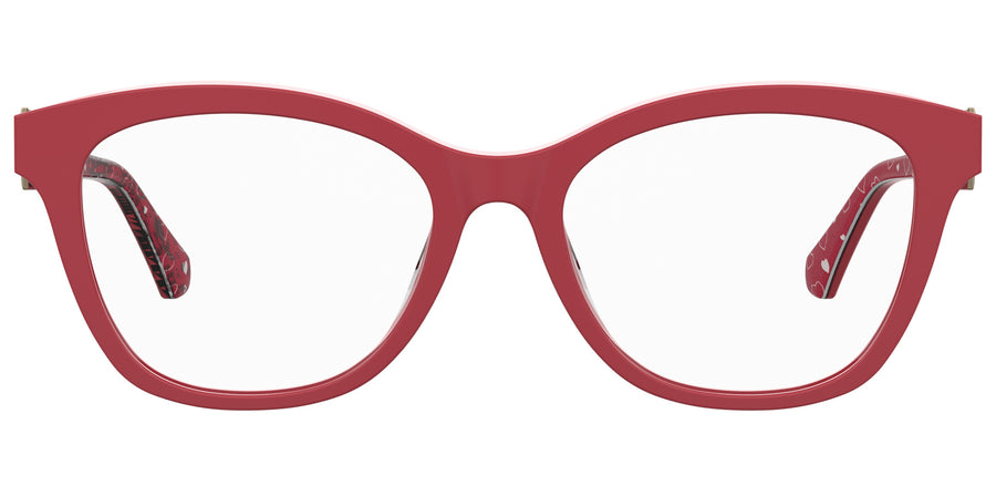 Love Moschino Square Frames - MOL620 Red