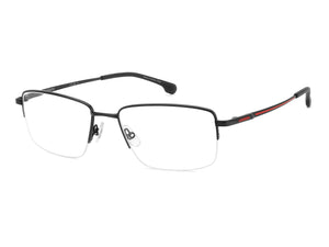 Carrera Square Frame - CARRERA 8895 Matte Black Red