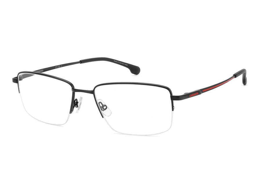 Carrera Square Frame - CARRERA 8895 Matte Black Red