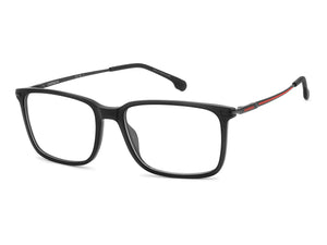 Carrera Square Frame - CARRERA 8897 Matte Black Red