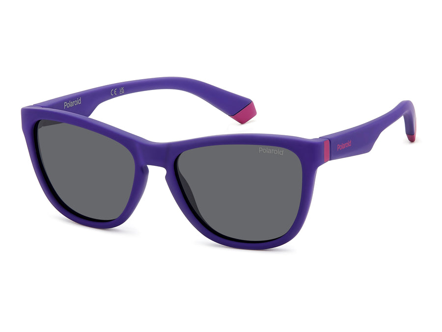 Polaroid Square Sunglasses - PLD 8056/S MATTE VIOLET