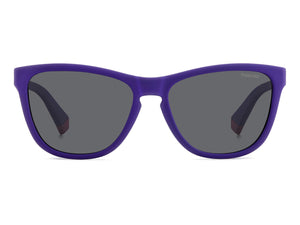 Polaroid Square Sunglasses - PLD 8056/S MATTE VIOLET