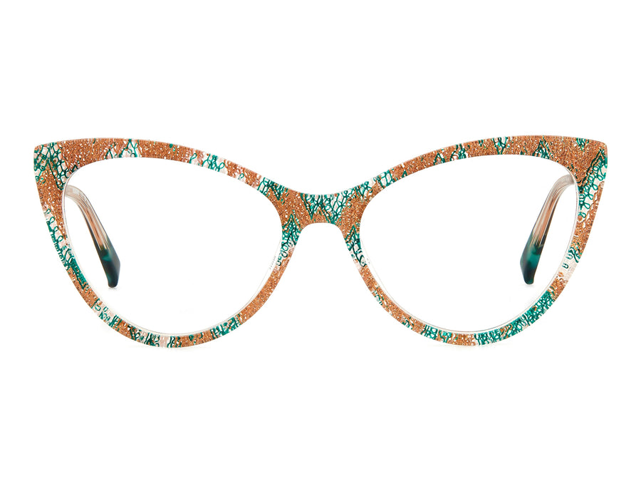 Missoni Cat-Eye Frames - MIS 0124 PATTERN PINK GREEN