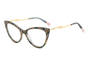 Missoni Cat-Eye Frames - MIS 0124 GREY PATTERN GREEN