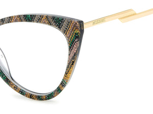 Missoni Cat-Eye Frames - MIS 0124 GREY PATTERN GREEN