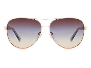 Fossil Aviator sunglasses - FOS 3150/G/S Red Gold