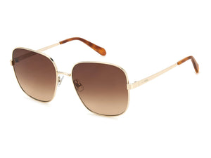 Fossil Square sunglasses - FOS 2133/G/S Gold Havana