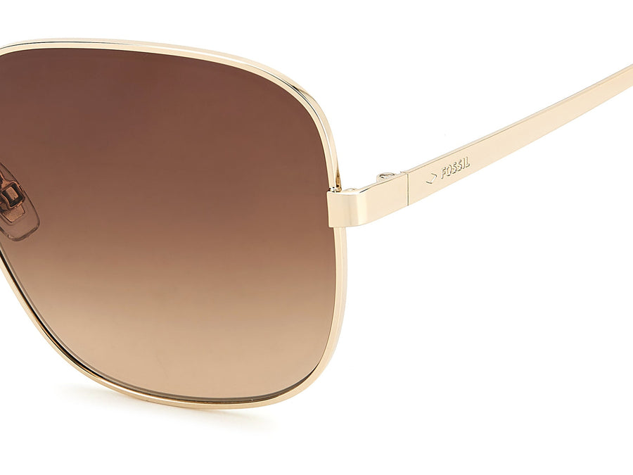 Fossil Square sunglasses - FOS 2133/G/S Gold Havana