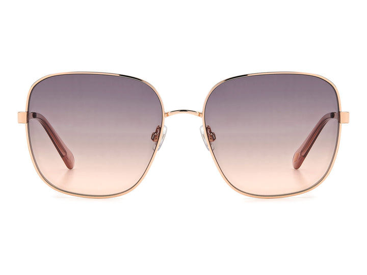 Fossil Square sunglasses - FOS 2133/G/S Red Gold