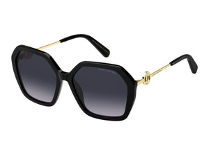 Marc Jacobs Square Sunglasses - MARC 689/S BLACK