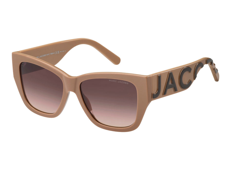 Marc Jacobs Square Sunglasses - MARC 695/S NUDE BROWN