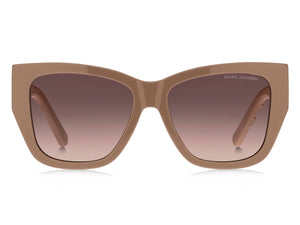 Marc Jacobs Square Sunglasses - MARC 695/S NUDE BROWN