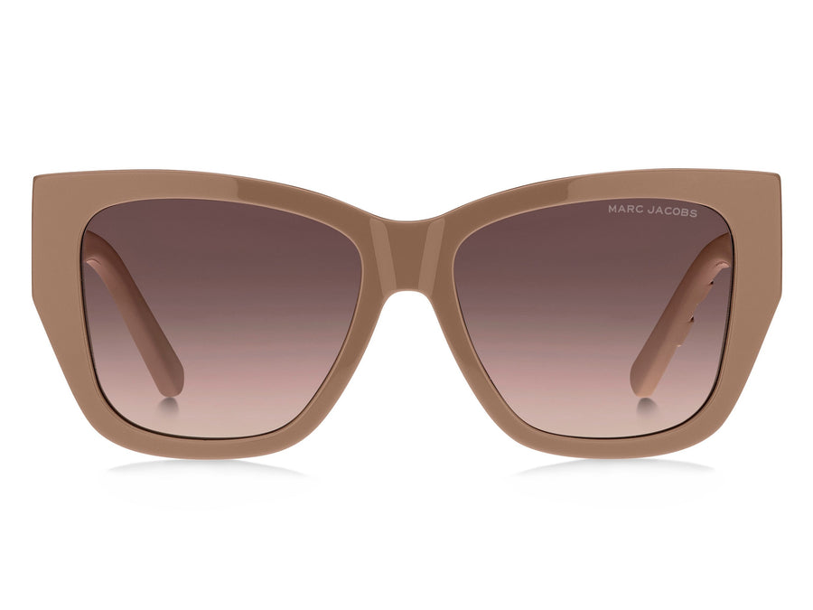 Marc Jacobs Square Sunglasses - MARC 695/S NUDE BROWN