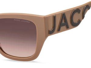 Marc Jacobs Square Sunglasses - MARC 695/S NUDE BROWN