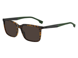 Boss Square Sunglasses - BOSS 1579/S Havana Green