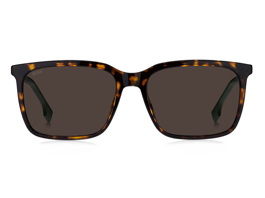 Boss Square Sunglasses - BOSS 1579/S Havana Green