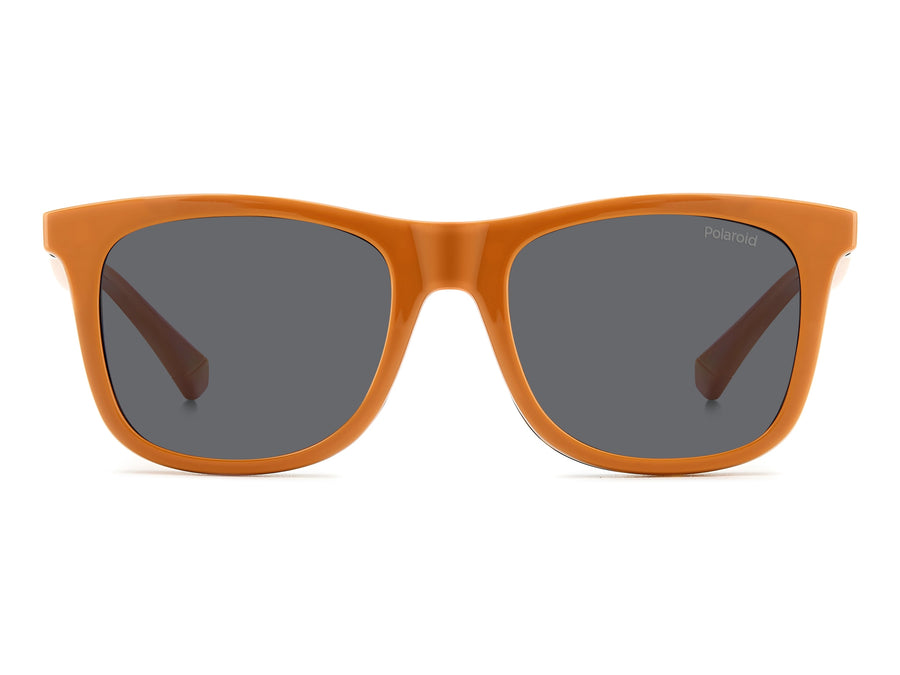 Polaroid Square Sunglasses - PLD 8055/CS HAVANA ORANGE