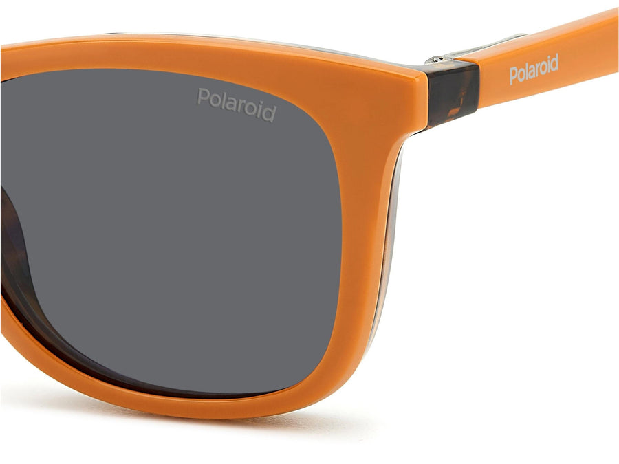 Polaroid Square Sunglasses - PLD 8055/CS HAVANA ORANGE