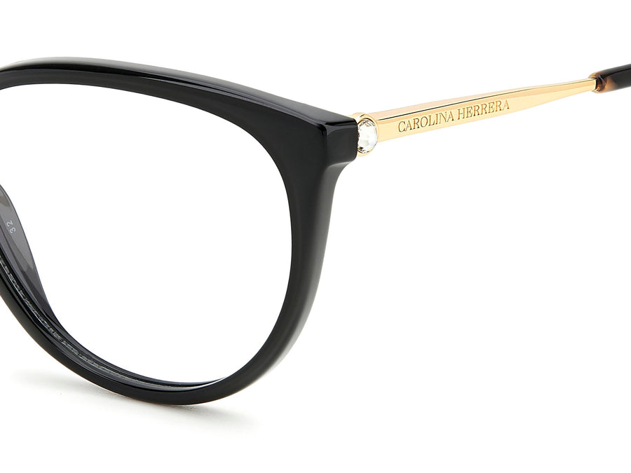 Carolina Herrera Square Frames - HER 0196 BLACK GOLD