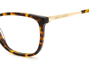 Carolina Herrera Square Frame - HER 0197 HAVANA GOLD