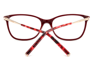 Carolina Herrera Square Frame - HER 0197 BURGUNDY GOLD