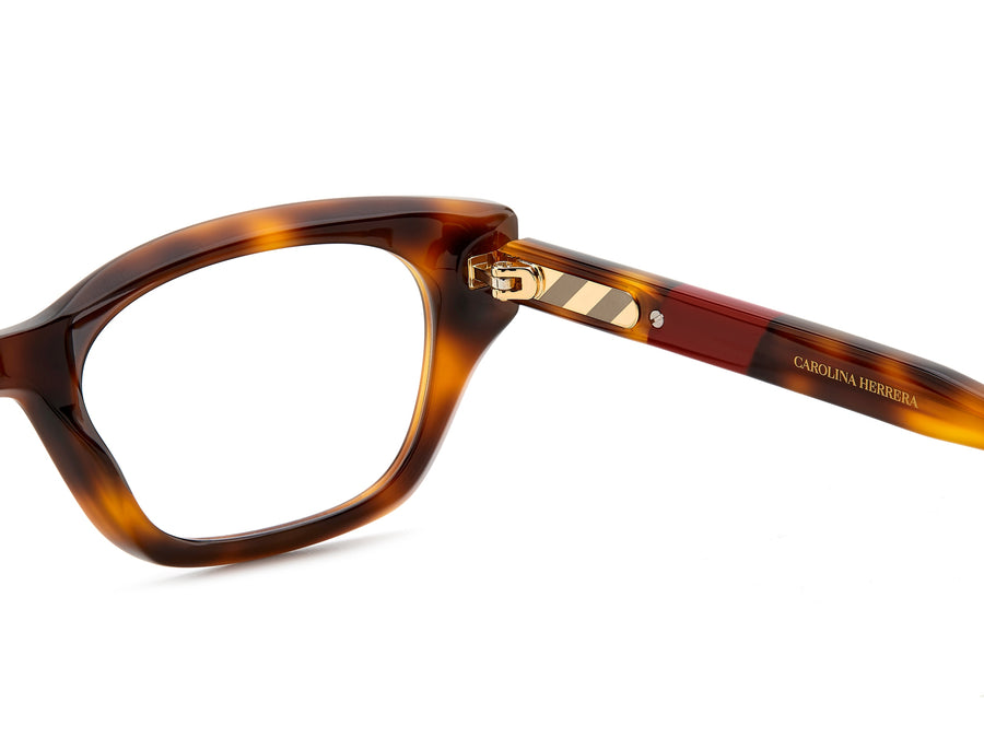 Carolina Herrera Square Frames - HER 0192 HAVANA RED