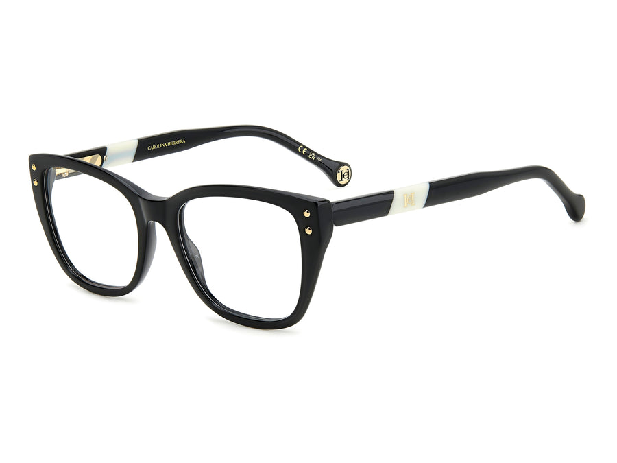 Carolina Herrera Square Frames - HER 0191 BLACK WHITE