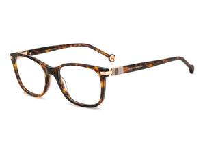 Carolina Herrera Square Frames - HER 0201 HAVANA GOLD