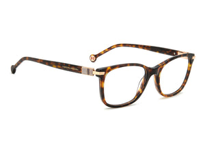 Carolina Herrera Square Frames - HER 0201 HAVANA GOLD