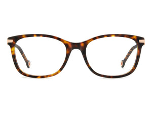 Carolina Herrera Square Frames - HER 0201 HAVANA GOLD