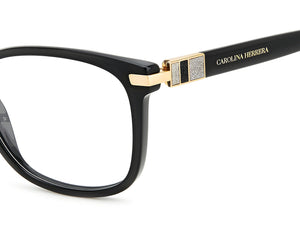 Carolina Herrera Square Frames - HER 0201 BLACK GOLD