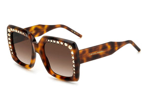 Carolina Herrera Square Sunglasses - HER 0178/S BROWN HAVANA