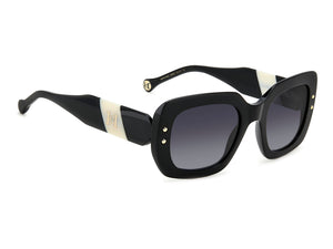 Carolina Herrera Square Sunglasses - HER 0186/S BLACK WHITE