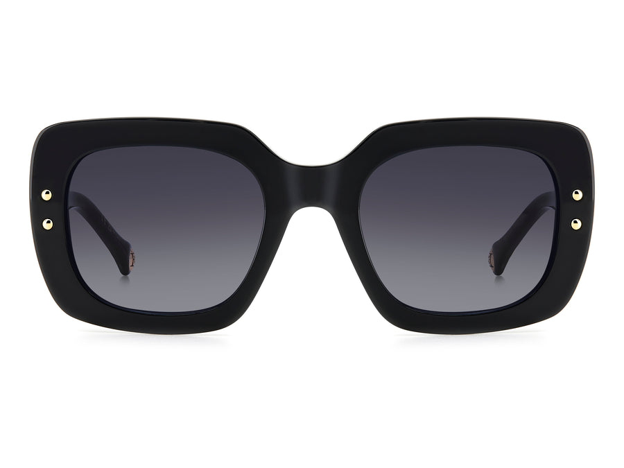 Carolina Herrera Square Sunglasses - HER 0186/S BLACK WHITE