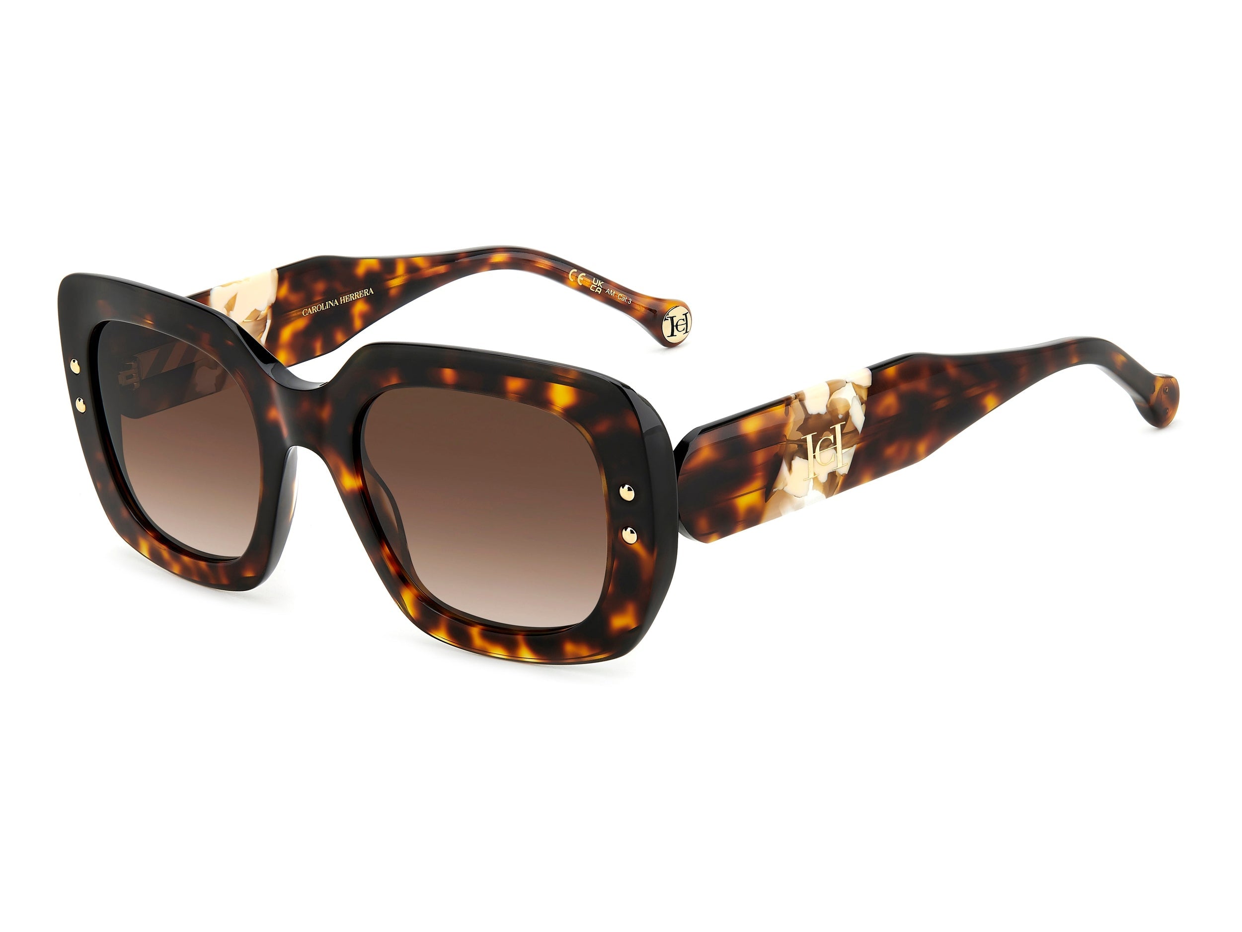 Carolina Herrera Square Sunglasses