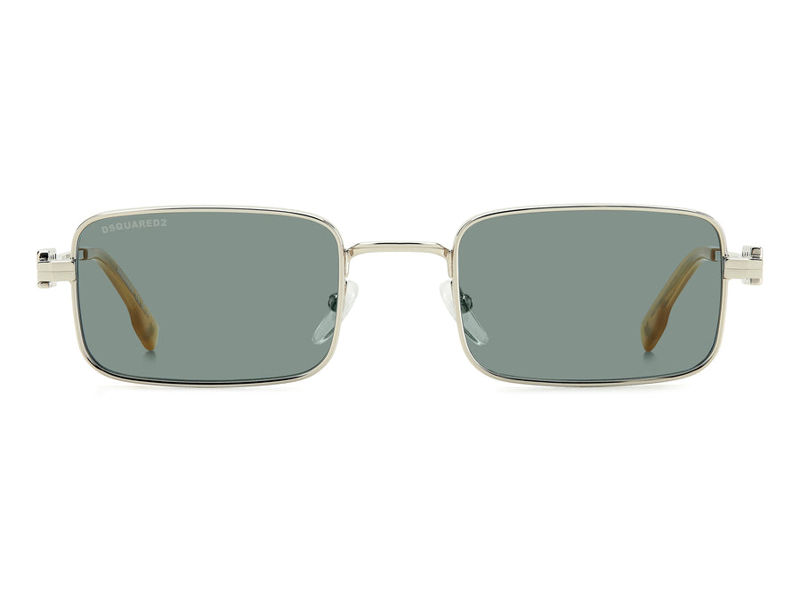 Dsquared Square Sunglasses - D2 0104/S Palladium Green