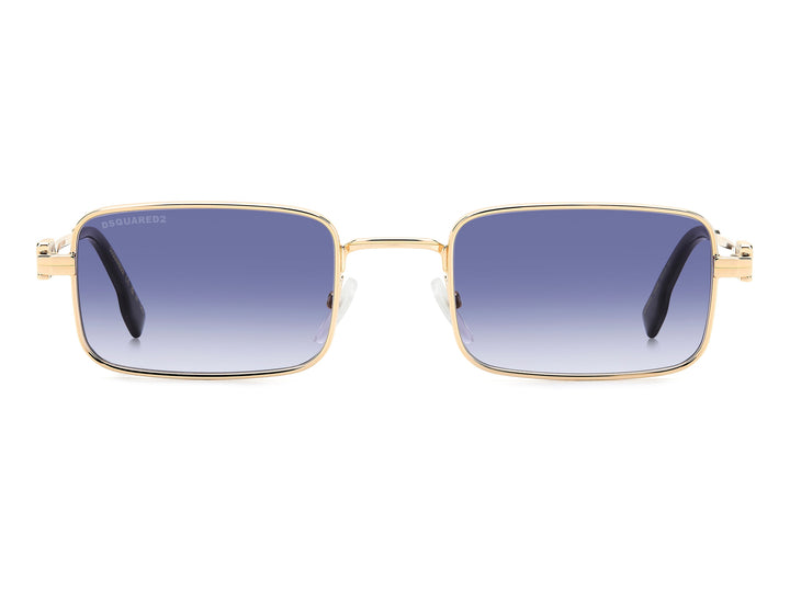 Dsquared Square Sunglasses - D2 0104/S Gold Blue