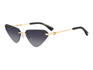 Dsquared Cat-Eye Sunglasses - D2 0108/S Gold Black_