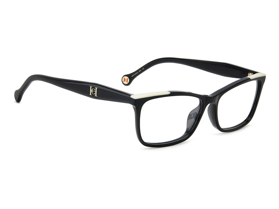 Carolina Herrera Square Frame - HER 0202/G BLACK WHITE